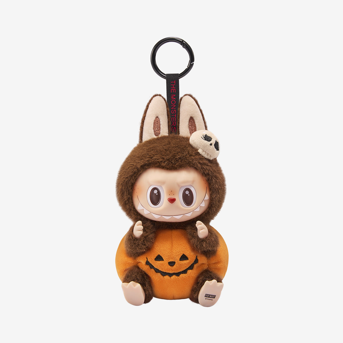 THE MONSTERS Happy Halloween Party Series - Sitting Pumpkin Vinyl Plush Pendant